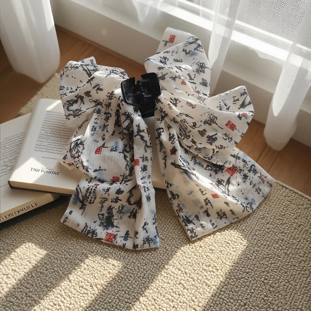 잉크 텍스트 활 그립 17.5cm