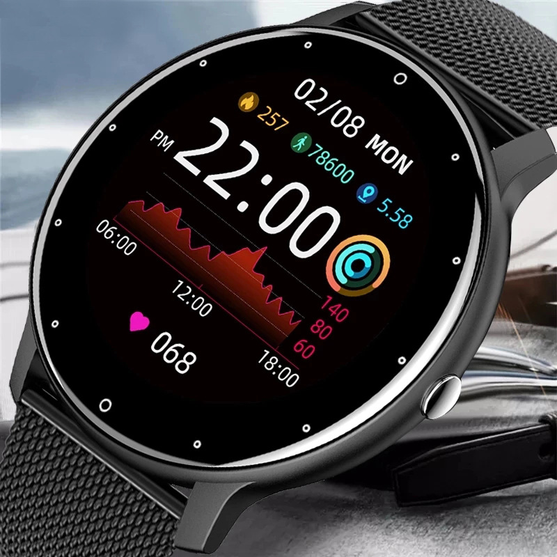 Smart watch heart rate, blood pressure, sleep monitoring, TikTok smart bracelet ZL02 waterproof smart sports watch
