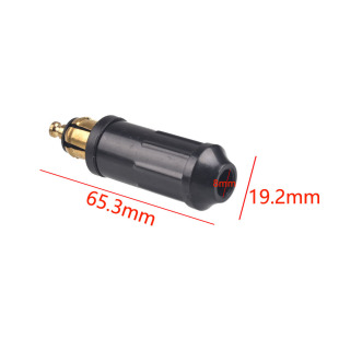 Factory Direct German standard European standard car European power cigarette lighter plug charger motorcycle adapter