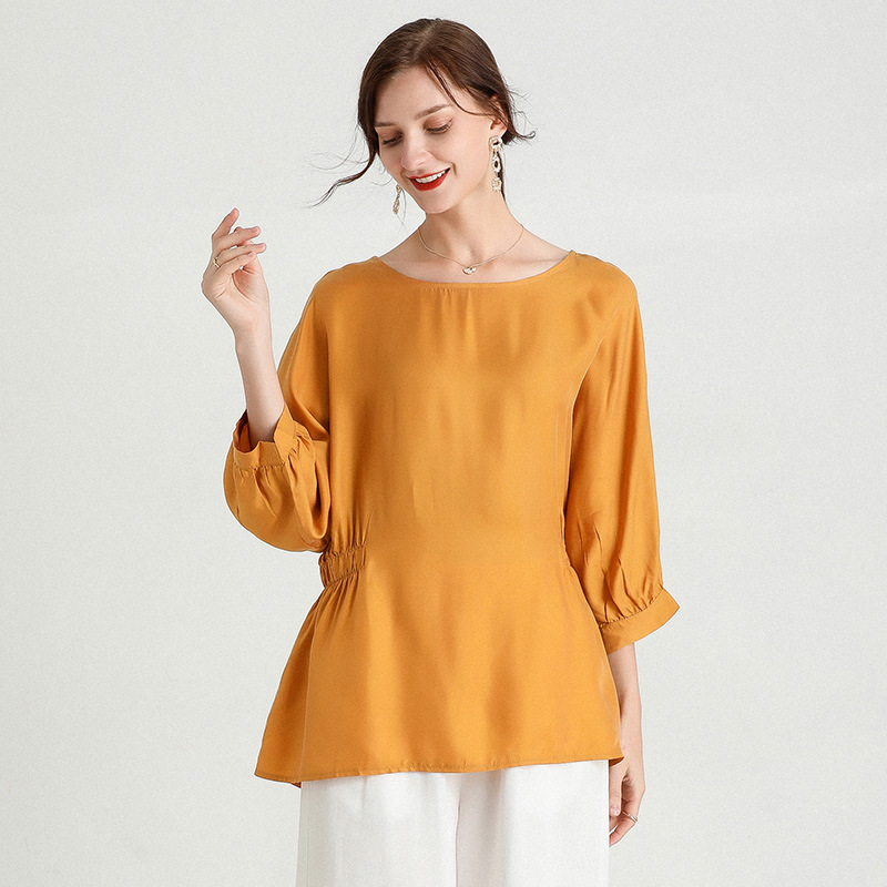 fat mm Sleeve of bat jacket 2021 summer new pattern Cup Large Easy Show thin Versatile 7921