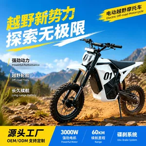 SS8.0EM5 48V litium batareyalı, 60km məsafəli off-road elektrik motosiklet