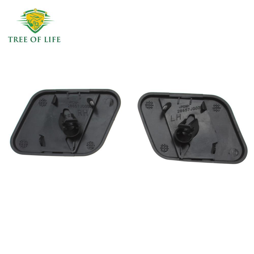 28658 - JD000 28659 - JD000 Nissan Qashqai J10 para cubierta de boquilla de faro