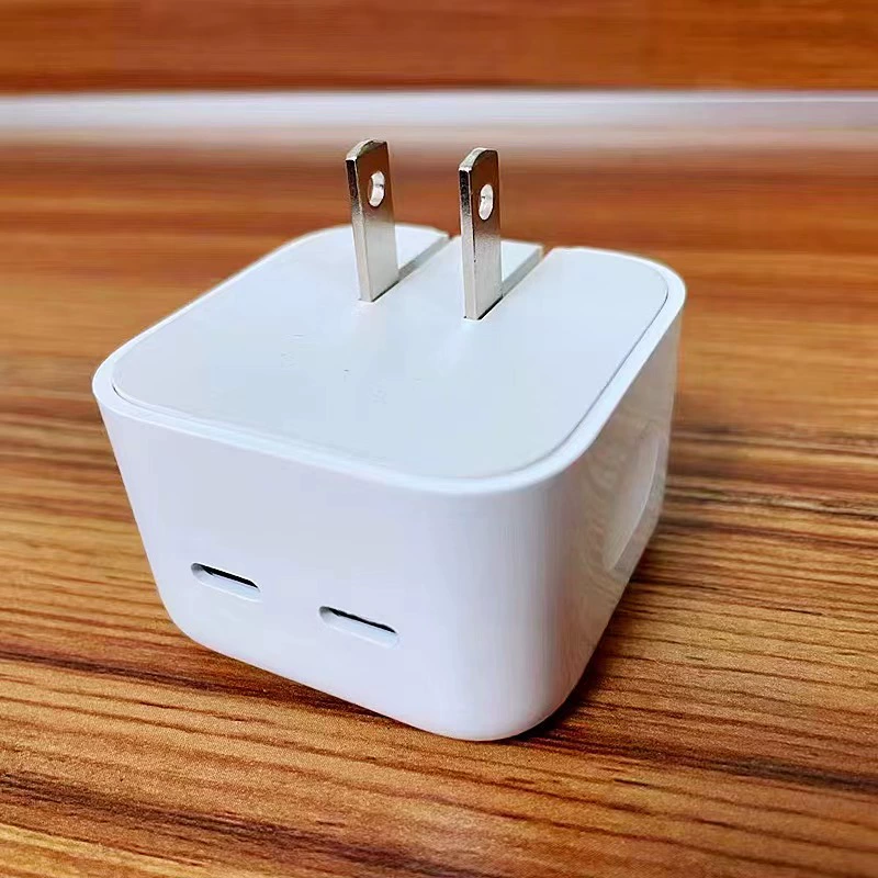Apple фруктовая головка зарядки 13Pro двойной PD быстрая зарядка 35W двойной порт Type-c складная быстрая зарядка 20W двойной C флеш зарядка