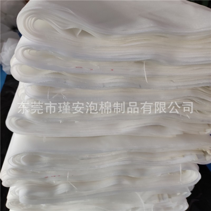 供应白色1mm海绵卷料复合泡棉2mm现货薄海绵 包包布料高密度泡棉