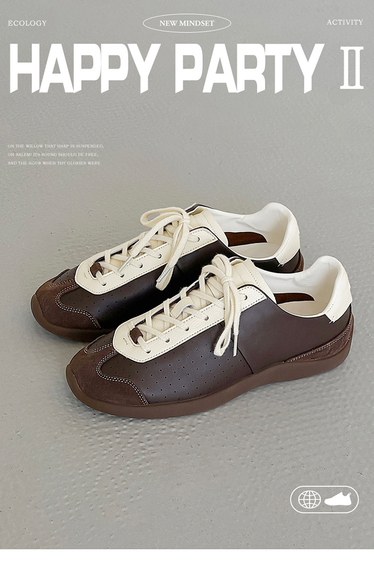 2024 neue explosive Ballett-Trainingsschuhe mit weichen Sohlen für Herren, Nische, lässig, farblich passende Retro-Paar-Sportschuhe_voghion.com