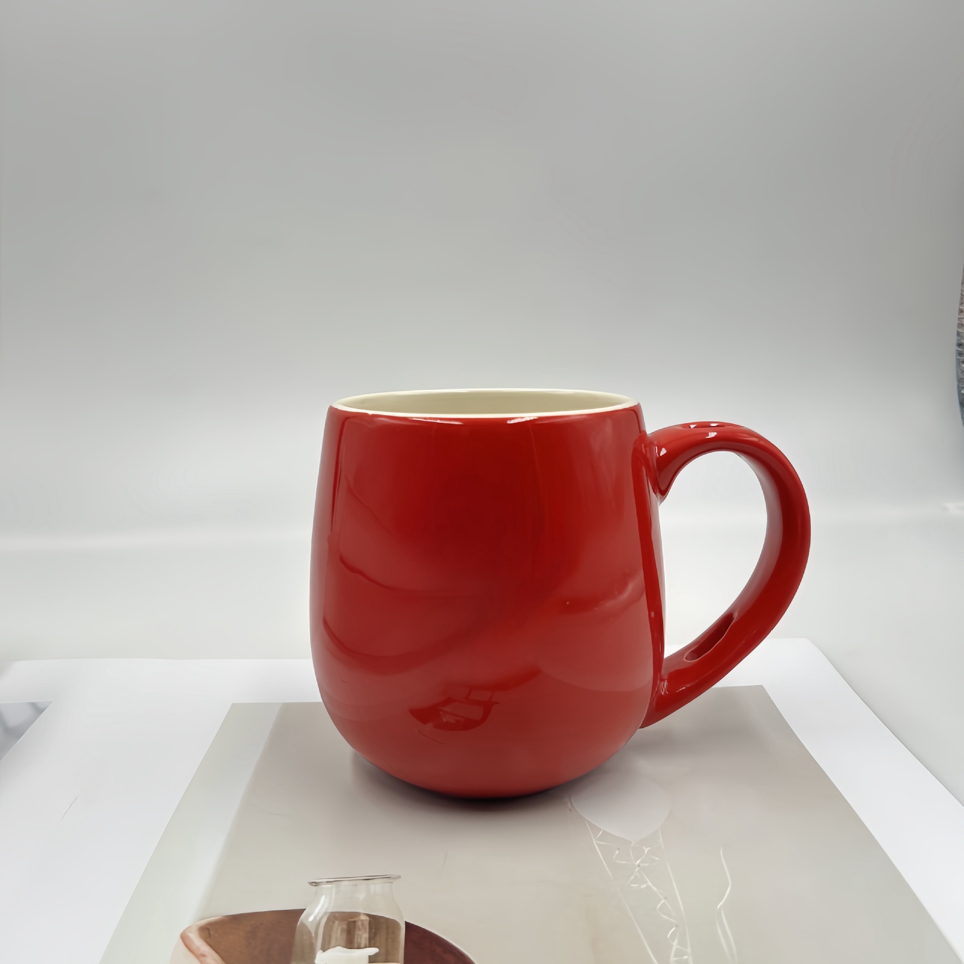 Tazas de cerámica personalizadas tazas de café de alto valor facial tazas de regalo de cumpleaños regalo de mano copas de agua