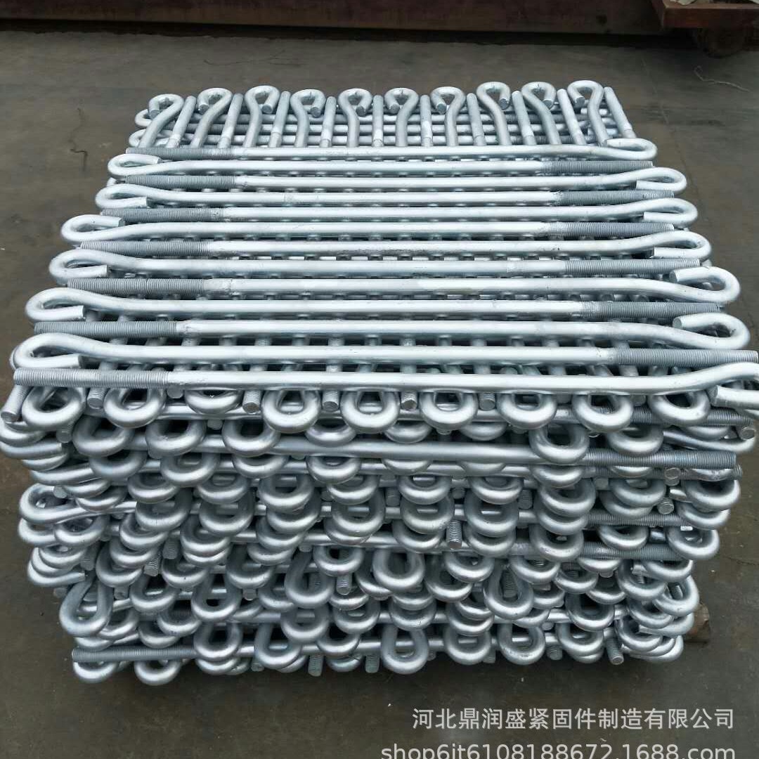 地脚螺栓  单头9字  镀锌双头螺栓  特大地脚螺栓  下单有优惠