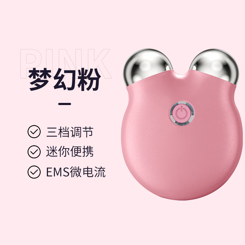 Instrumento de Belleza para Cuello y Rostro, Elevación y Tensado, Dispositivo RF, Microcorriente, Rejuvenecimiento de Piel