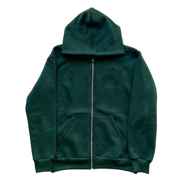 Ink green (short zipper)
