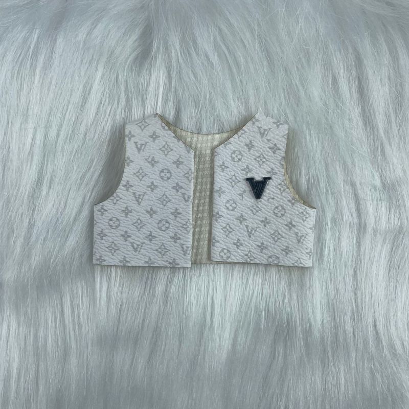 LABUBU 第一世代、第二世代、第三世代人形トレンディなブランドベビー服ショールベスト 15/17 センチメートルブラインドボックスラブブライト高級ベスト|undefined
