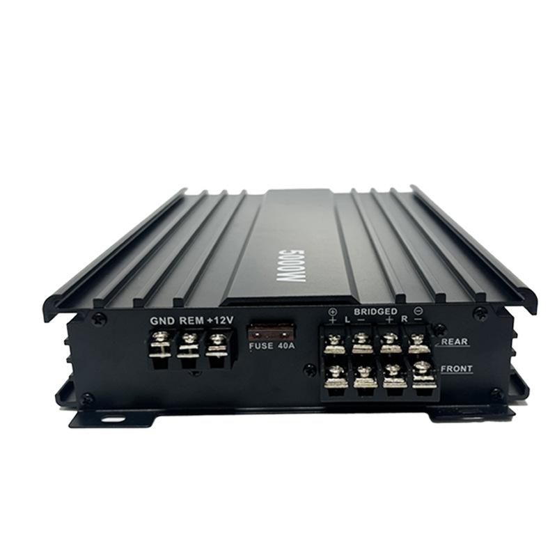 Manufacturer Car Audio Four-Way 4-Channel High-Power 5000W Car Amplifier 12V Audio Modified Subwoofer