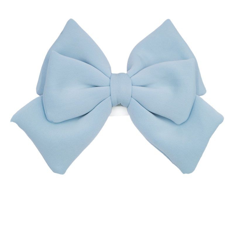 Motuoche Helmet Decoration Big Bow Internet Celebrity Female Motorcycle Electric Vehicle (Dəbilqə (Kaska) aksesuarları) - blue-bow
