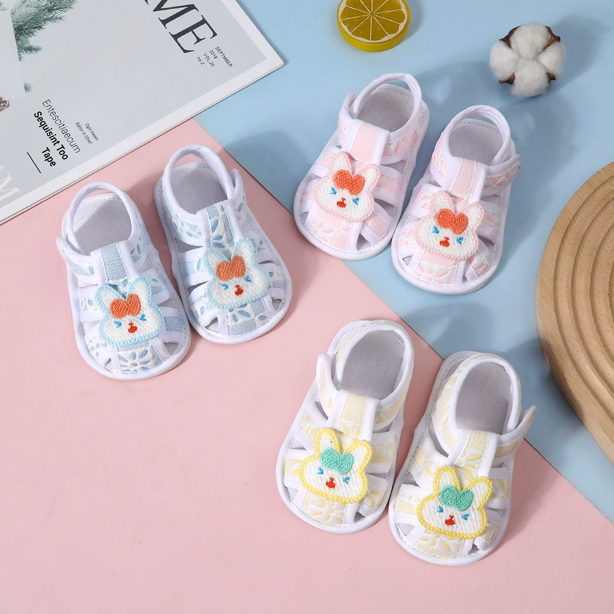 0-12 месяцев новые детские сандалии для мужчин и женщин