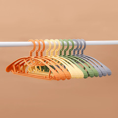 New Style Clothes Hanger Without Marks Household Storage Clothes Rack Anti-Slip Thickened Dorm Wide Shoulder Hook Hanger Household Wholesale