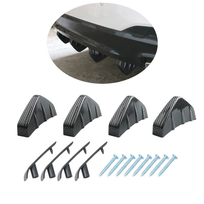 Car modification rear spoiler chassis Spoiler - carbon-fiber-one-set