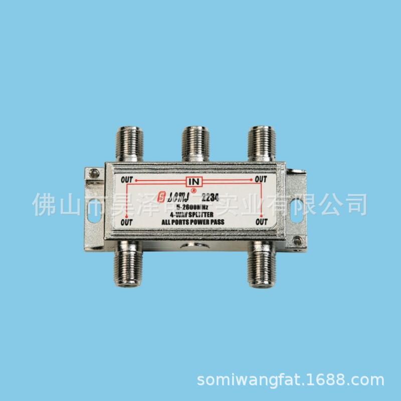 지점 분배기 위성 TV 신호 분배기 6WAY 분배기 6WAY 스플리터