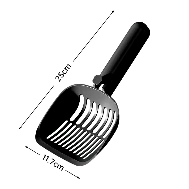 Recogedor de arena para gatos, recogedor de arena para gatos de plástico, recogedor de excrementos de gato agrandado y engrosado, artículos de limpieza para mascotas, venta al por mayor y envío directo.