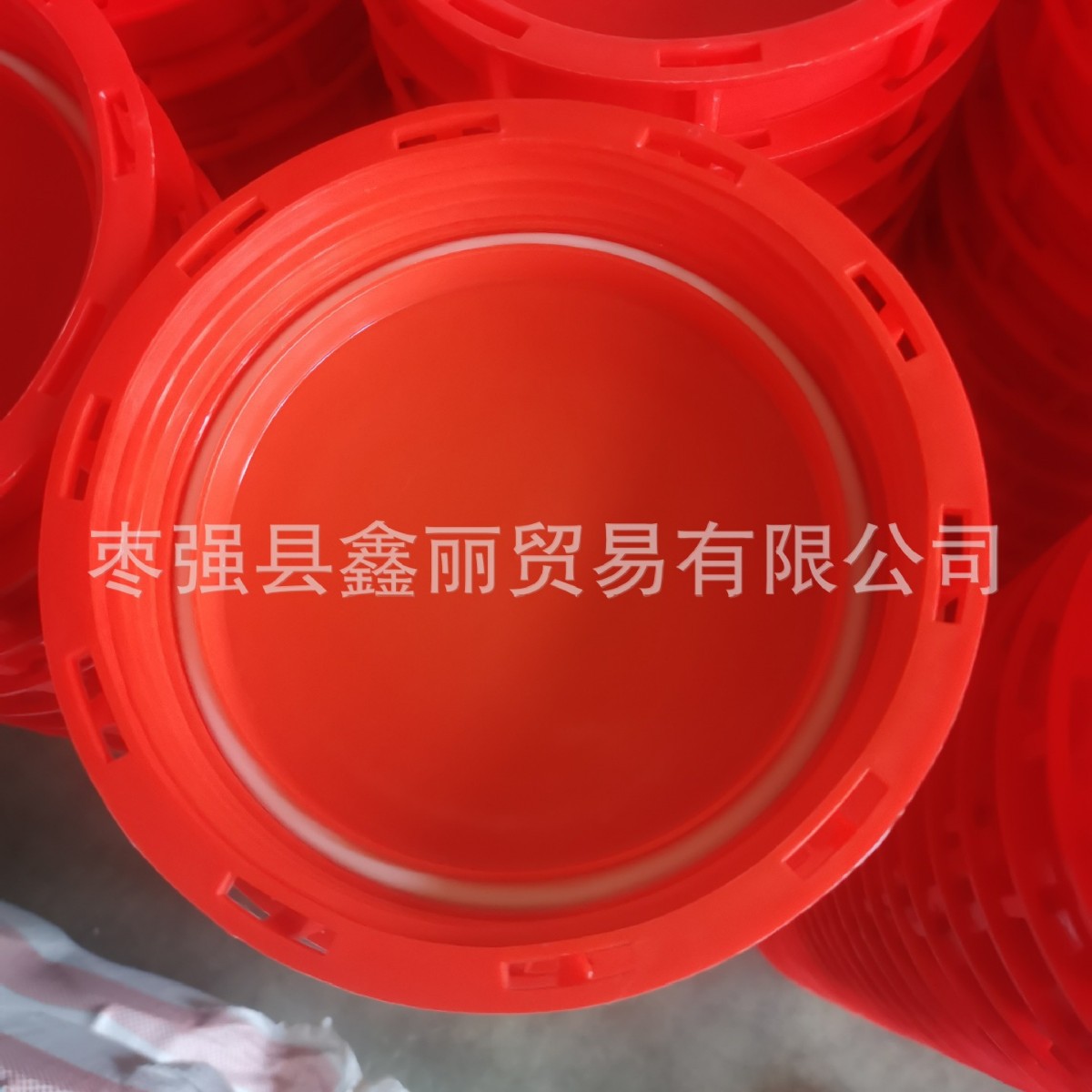 工厂批发塑料吨桶集装桶桶盖 1000L呼吸吨盖大塑料盖配件IBC桶盖