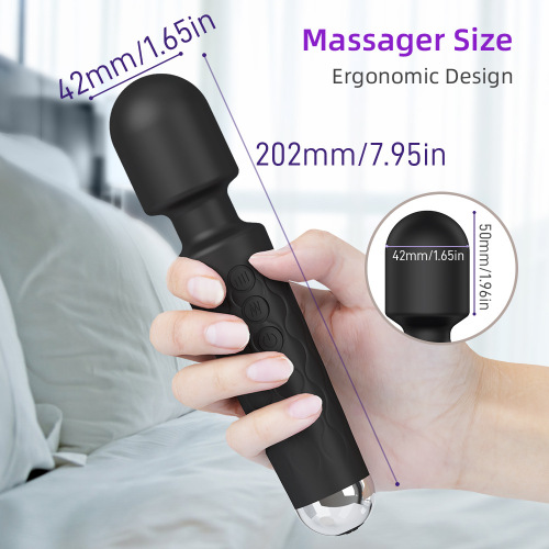Hot selling large knight vibrator female rechargeable masturbator couple adult sex toy av massage stick foreign trade
