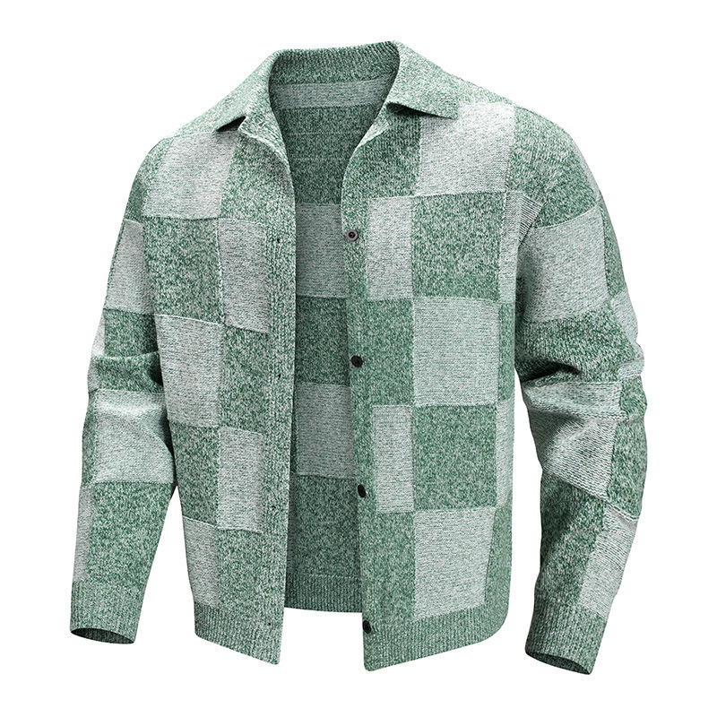 Cross-Border 2026 Autumn Shein Amazon 3D Color-Block Gentleman Style Fashionable Versatile Casual Sweater European Size