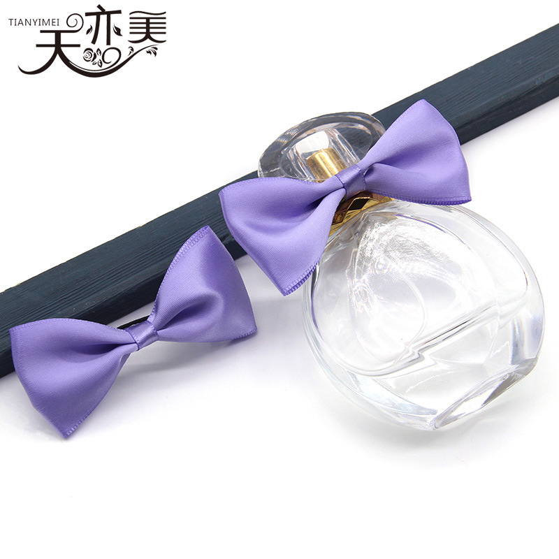 Tianyi Mei al por mayor botella de perfume/botella de vino/Embalaje de regalo decorativo pajarita Arco de la cinta hecha a mano