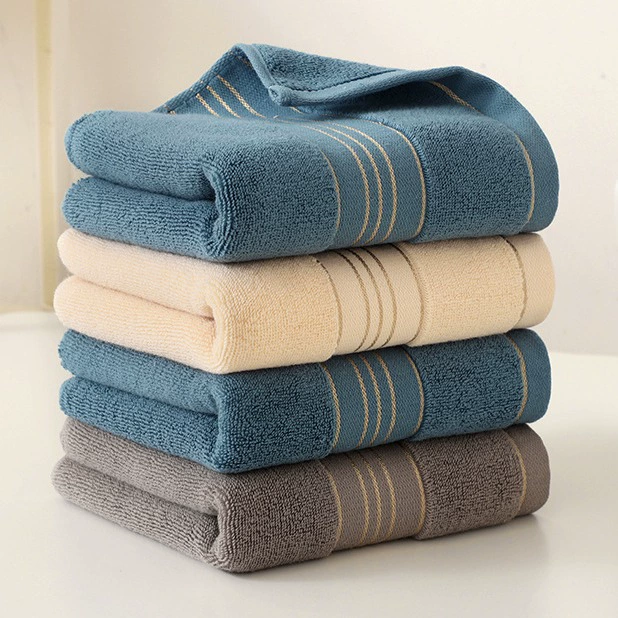 Хорошие продукты в японском стиле, хлопковые полосатые полотенца, квадратные полотенца, хлопчатобумажные полотенца, хлопчатобумажные полотенца