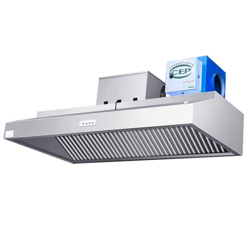 油烟净化一体机商用大吸力环保静音抽油烟机排风罩餐饮厨房包安装