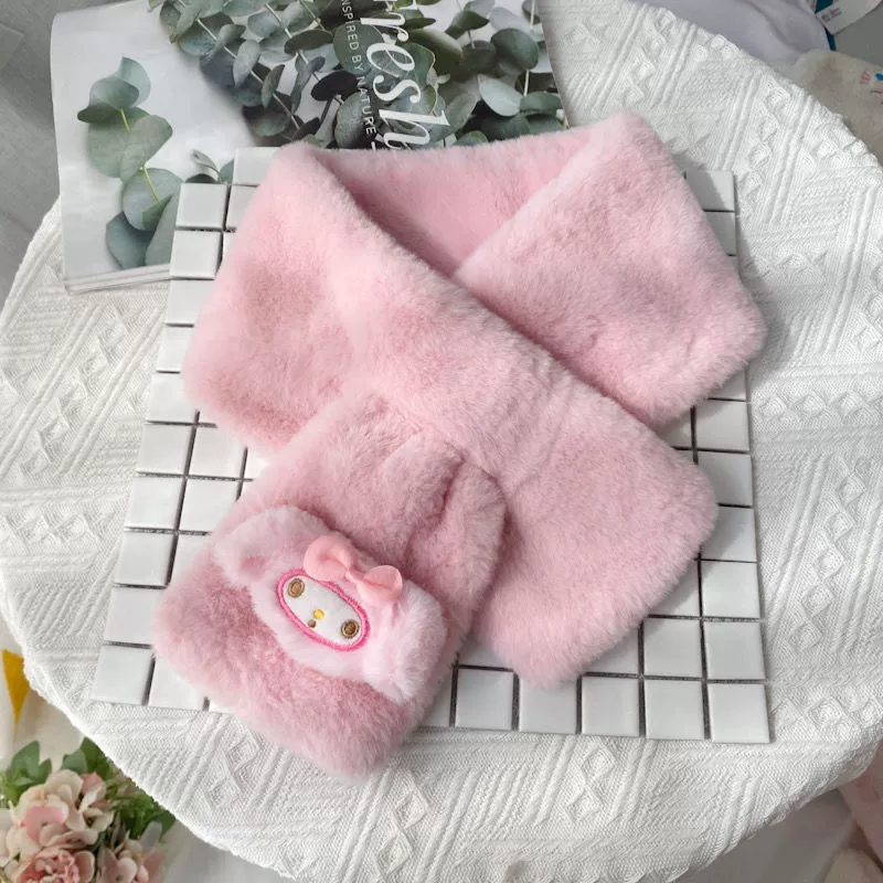 Согревающий шарф бренда Keep Warm фуксия, простой и элегантный дизайн