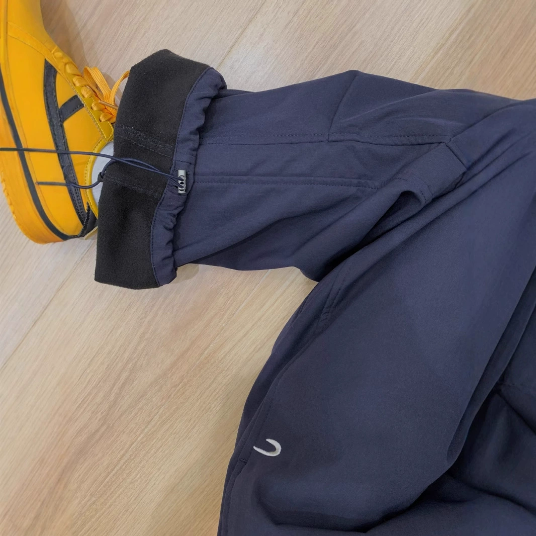 Американские высокие улицы тибетские синие комбинезоны женские зимние 2024 новые бархатные толстые свободные прямые повседневные широкие брюки для мужчин