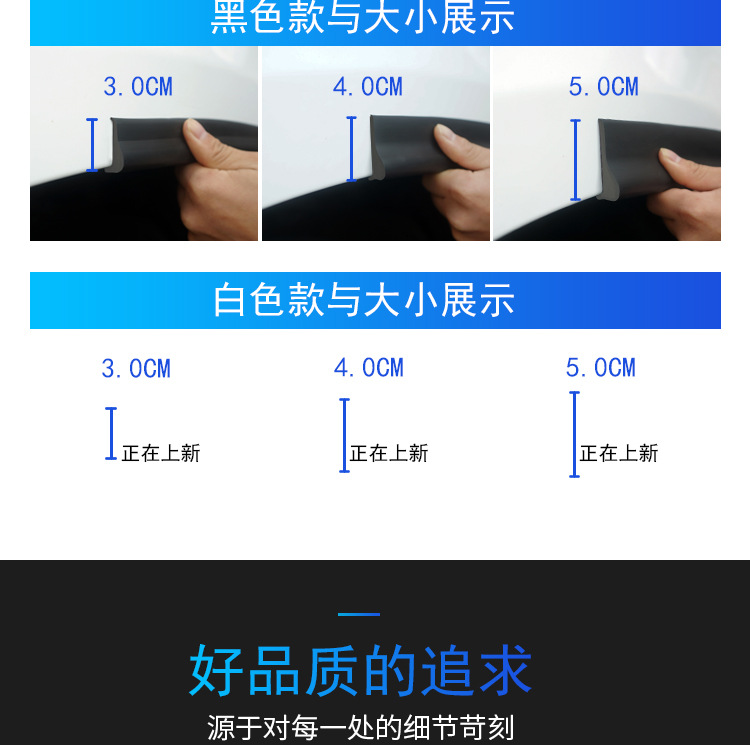 Universal Wide Body Car Wheel Arch Anti-Collision Strip Modification Wide Fender Wheel Arch Sticker Anti-Scratch Strip Wholesale