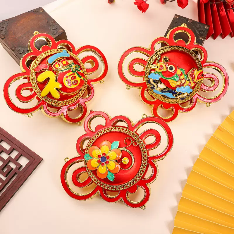 新年蛇年中国结配件手工装饰DIY配件商场店铺客厅场景配件批发