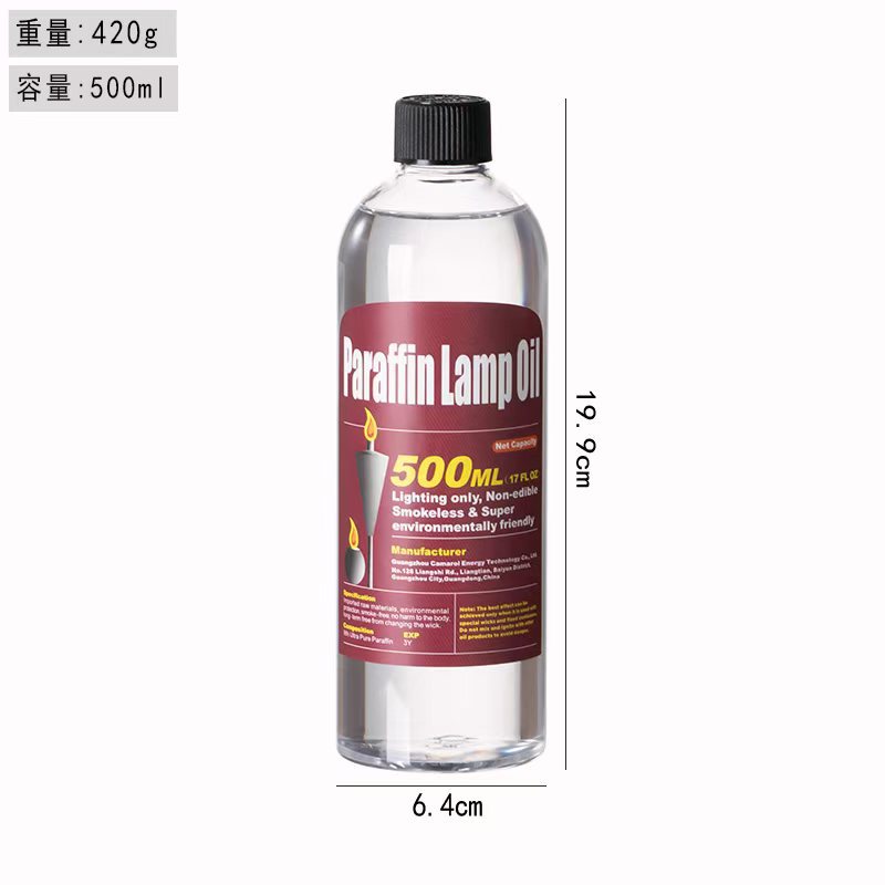 Lámpara de aceite al aire libre pequeña escena de lámpara de aceite atmósfera de alta lámpara de alquitrán de vidrio de silicio con cubierta de viento se puede reabastecer con lámpara de Buda