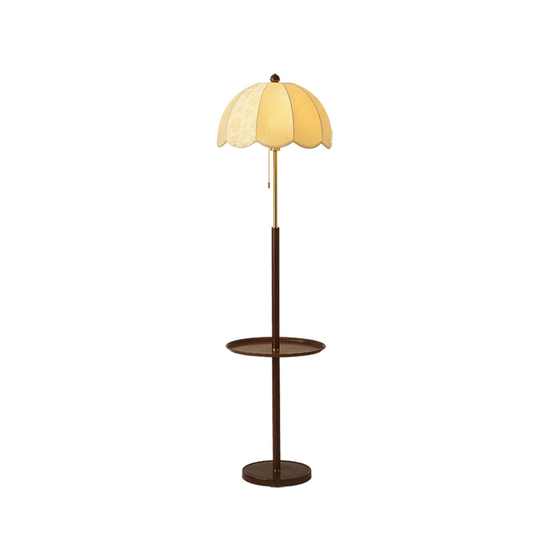 Lámpara de pie Estilo antiguo francés Se puede colocar en una sala de estar, sofá, dormitorio de ratán, mesita de noche, luz ambiental L138
