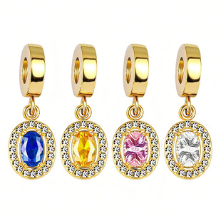 �W���p���Ʒ18K��̫ꖻ��E�A��ɫ�ʯ���ʯ���������diy���