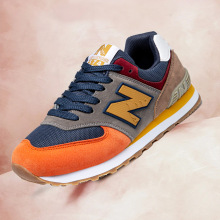 新款运动鞋574男女同款时尚休闲鞋春秋季节N字情侣百搭运动跑步鞋