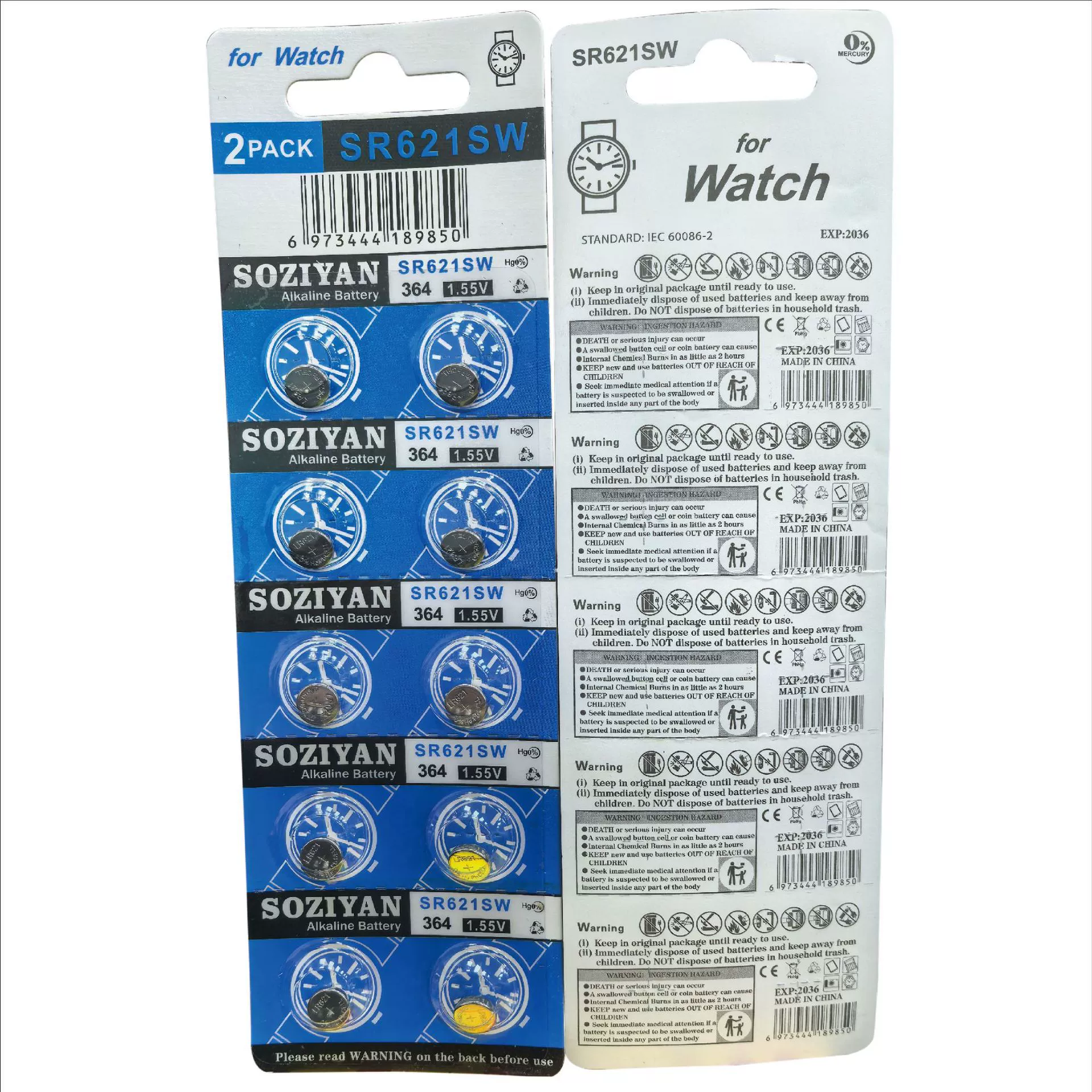SOZIYAN Watch battery, electronic digital watch