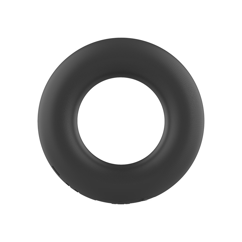 Dual-Motor Vibrating Silicone Cock Ring, Button-Control Delay Ring for Men — detail image 15