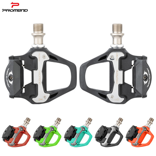 Economical nylon PROMEND bicycle lock pedal SHIMANO SPD self-locking bearing bearing road bike pedal