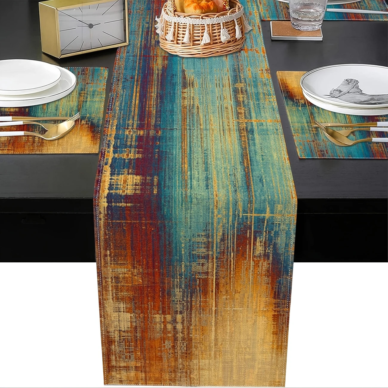 Nuevo transfronterizo Amazon temu bandeja de mesa elegante festiva decoración de restaurantes manteles de mesa fabricantes de manteles al por mayor
