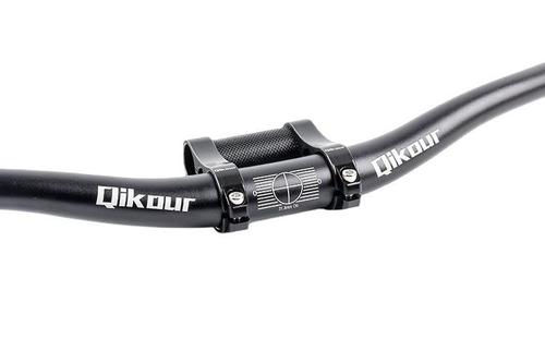 QKS98 Dual-Handle 7075 T6 Aluminum Folding Bike with T-Type Head Tube 25.4mm x 31.8mm Handlebar Conversion