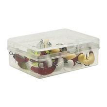 20mm0.45g马口钩蘸头面包虫仿生蛆虫软饵套装盒装路亚饵软虫批发