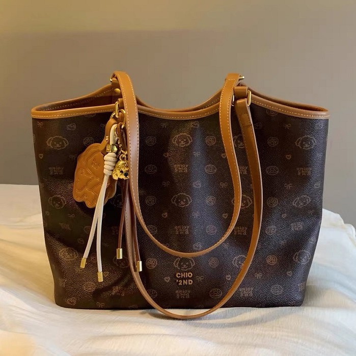 Nanfeng Hazelnut Story Damentasche Große Umhängetasche Shopper_voghion.com