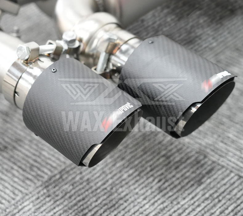 New M3 M4 G80 G82 3.0t S55 Valvetronic Mid-Tail Muffler Valve Exhaust Pipe