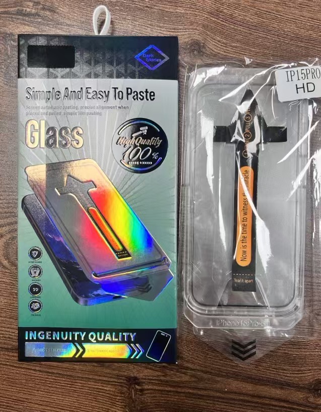 Película endurecida sin polvo para iPhone 17 ProMax, película de pantalla completa para Apple 17 / 15 película de prevención de la vista