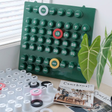 复刻中古万年历ringadate复古日历创意网红ins墙面装饰家居
