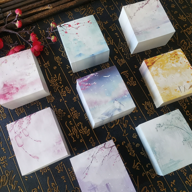 Высокое значение древнего стиля наклейки для заметок