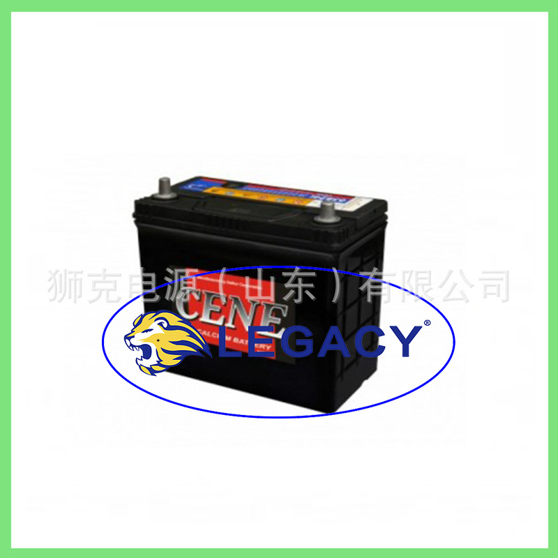 韩国CENE蓄电池90D26免维护 12V80AH启动机械系统应急启动电瓶