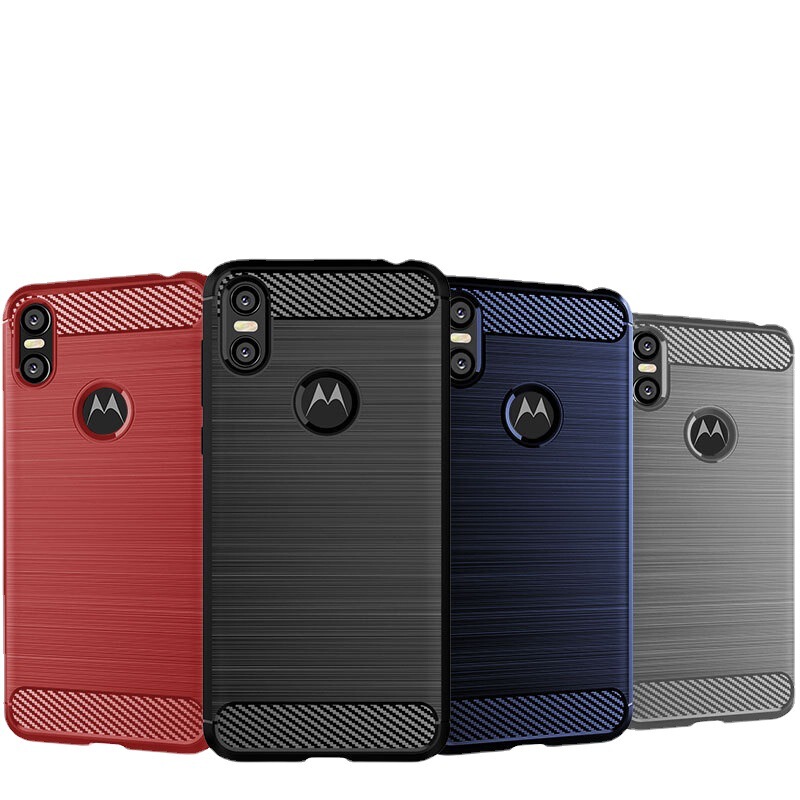 Applicable to Moto One mobile phone case MOTO G100 protective case brushed silicone Edge S all-inclusive drop-resistant soft case