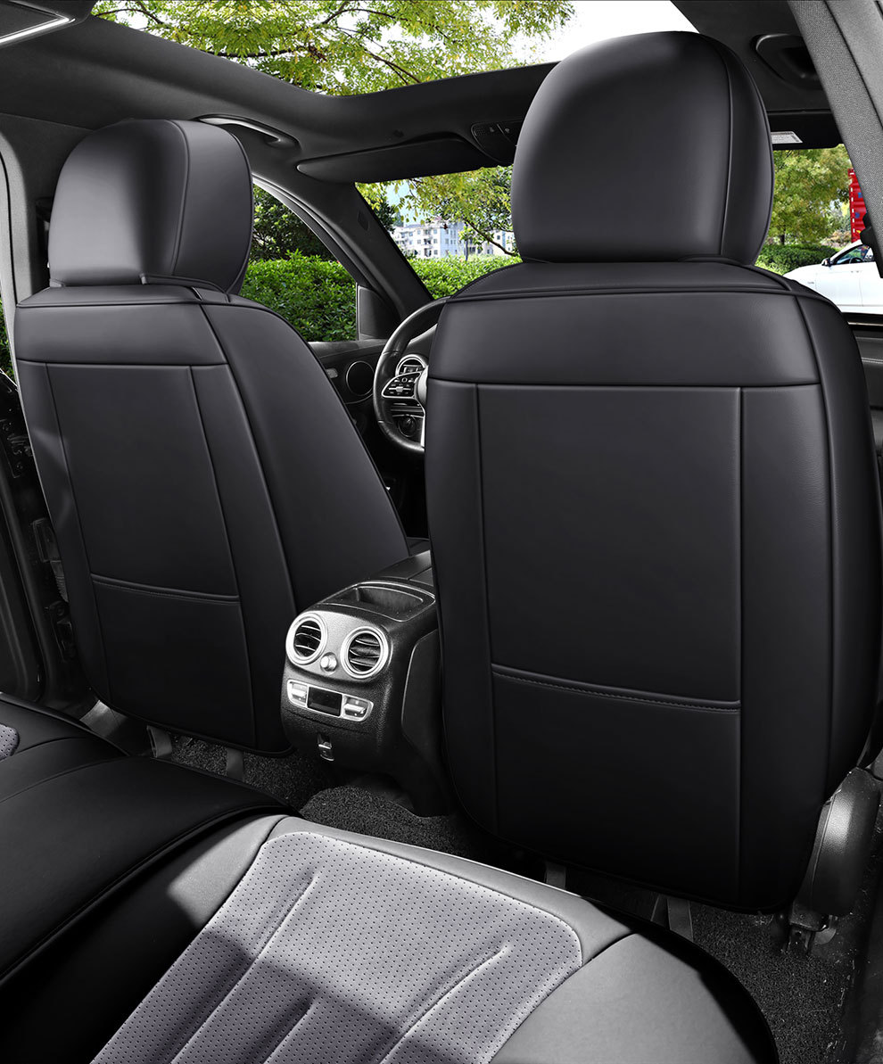 Foreign Trade Rams Car Seat Cushions, Fully Enclosed, Suitable for All Seasons, Laser Perforated, Breathable, Five-Seater Car Seat Cushions Wholesale