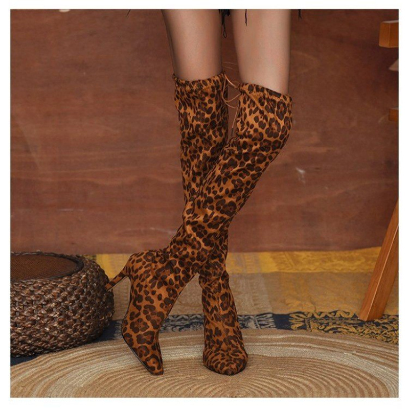 2025 Autumn and Winter Export High Boots European and American Style Stiletto Pointed Toe Women's Boots Cross-Border Slimming Look Over-The-Knee Boots Amazon 2025 Autumn and Winter Export High Boots European and American Style Stiletto Pointed Toe Women's Boots Cross-Border Slimming Look Over-The-Knee Boots Amazon